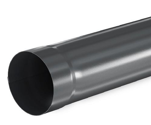 Водосток Aquasistem, система 125x90 - Труба водосточная 3.00м RAL 7024 Тёмно-серый купить в Орске