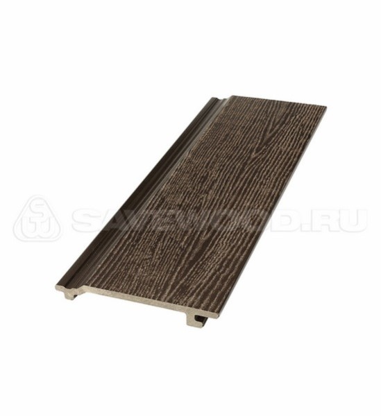 Сайдинг из дпк savewood sw-sorbus радиальный распил темно-коричневый купить в Орске