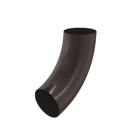 Водосток Aquasistem, система 150/100 -  Колено трубы RR 32 Тёмно Коричневый купить в Орске