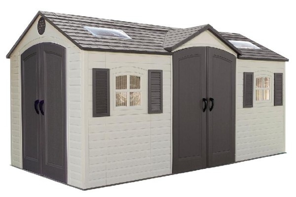 Сарай пластиковый LifeTime 15x8 DD купить в Орске