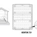 Сарай пластиковый Newton 759 купить в Орске