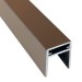 П-профиль Алюминиевый EasyDecking 35x25 Венге купить в Орске