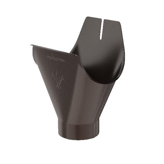 Водосток Aquasistem, система 150/100 - Воронка желоба RR 32 Тёмно Коричневый купить в Орске