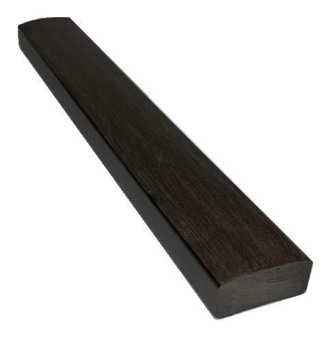 Лавочный брус Ecodecking Некст полнотелый брашированный 70х35 венге купить в Орске