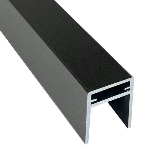 П-профиль Алюминиевый EasyDecking 35x25 Черное дерево купить в Орске