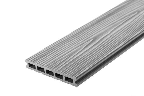 Террасная доска из ДПК RusDecking Unodeck Mogano - Серый купить в Орске
