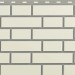 Фасадная панель Альта-Профиль, Кирпич Клинкерный, Белый купить в Орске