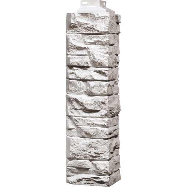 Угол наружный FineBer, Скала, Мелованный белый купить в Орске