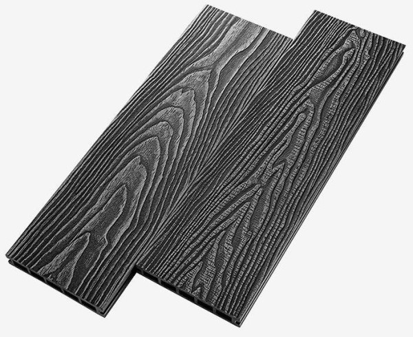Террасная доска из ДПК RusDecking Unodeck Vintage - Графит купить в Орске