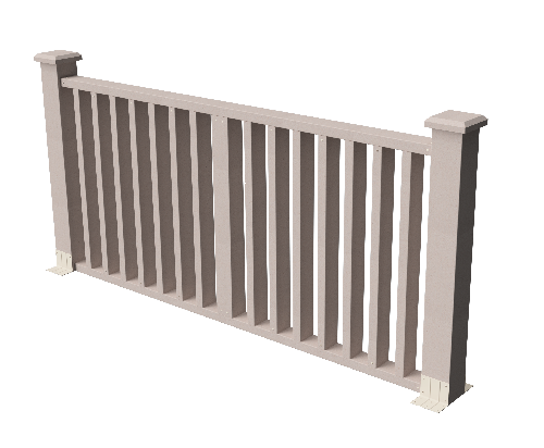 Ограждения декоративное ДПК GRINDERDECO  Риальто выбеленый дуб купить в Орске