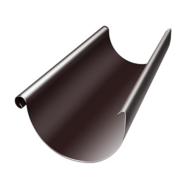Водосток Grand Line 125x90 – Желоб 3м RAL 8017 купить в Орске