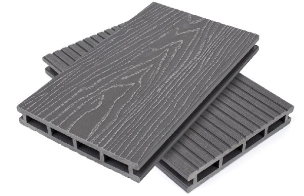 Террасная доская ДПК NanoWood Nature 3D пустотелая Серый купить в Орске