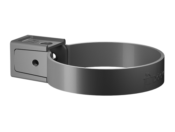 Хомут универсальный для водосточной трубы Docke Premium Графит купить в Орске