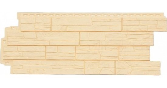 Фасадная панель Grand Line Сланец бежевый купить в Орске