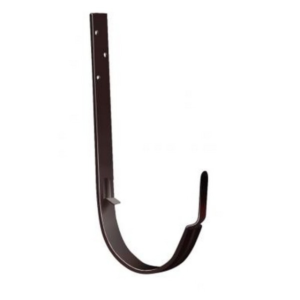 Водосток Grand Line 125x90 – Кронштейн длинный RAL 8017 купить в Орске