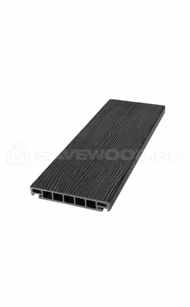 Террасная доска из ДПК SW Salix (S) (R) черный купить в Орске