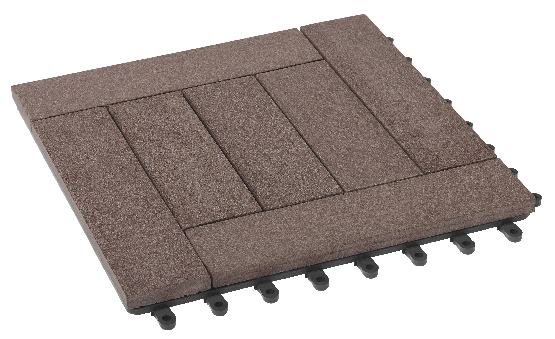 Модульный паркет ДПК GRINDERDECO Комфорт 6 Венге купить в Орске